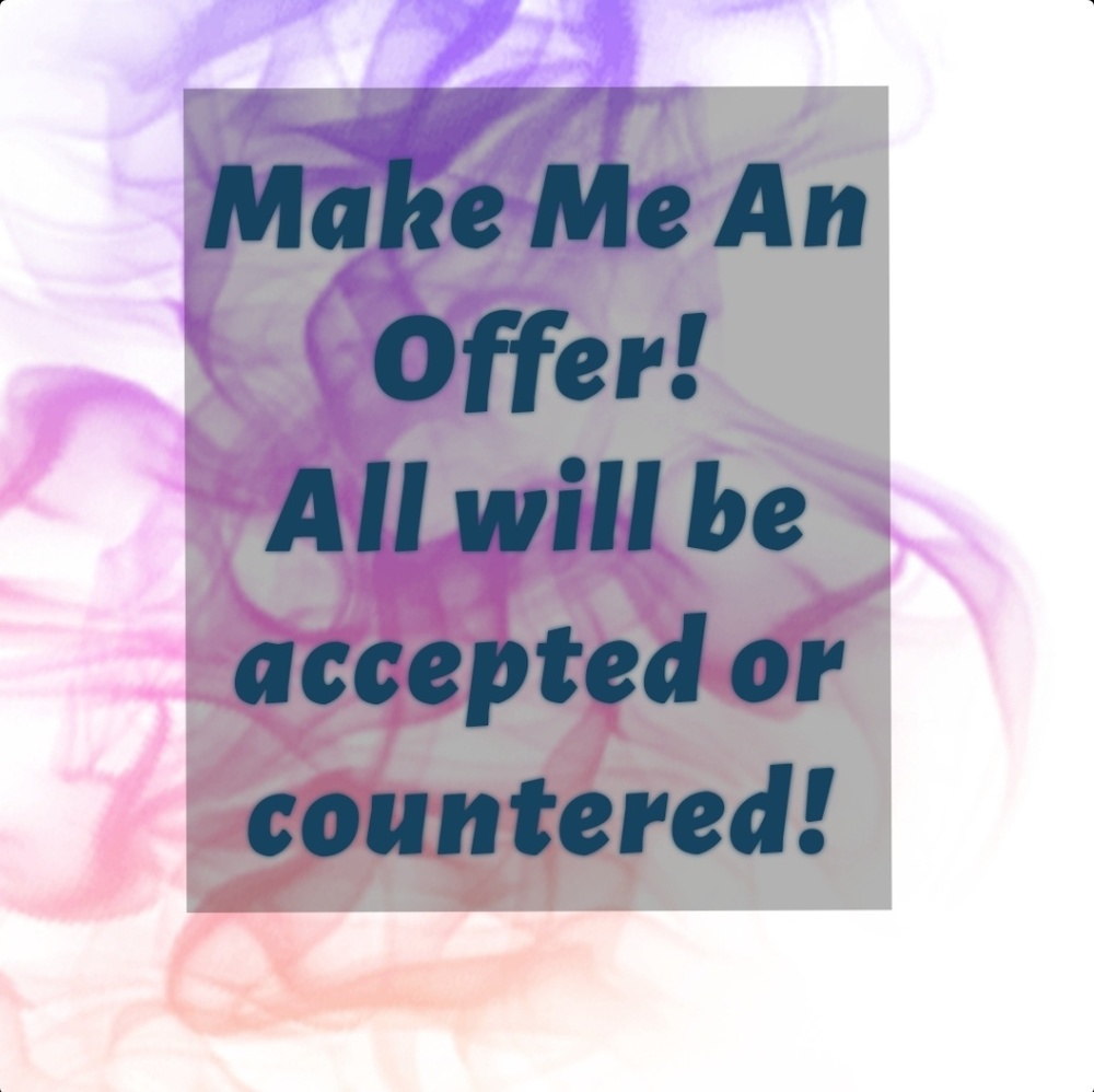 Accepting reasonable offers!